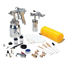 DeVilbiss ESK20 EX-CELL 41-Piece Spray Gun Kit