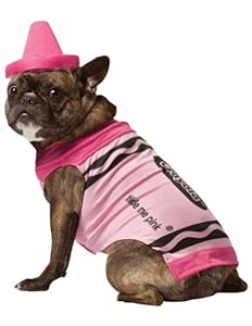 Halloween Costumes Item - Pet Costume Crayola Pink Extra-Small