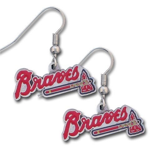 MLB Atlanta Braves Dangle Earrings