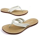 Bernardo -- Miami Woven White Asmara -- Women's Shoes,Comfort Shoes,Sandals,Thong,Flats
