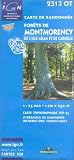 Carte de randonnée : Forêts de Montmorency