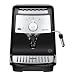 Krups K2 XP402040 Espresso and Cappuccino Machine, Black and Chrome, 1.2 Litres