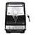 Krups K2 XP402040 Espresso and Cappuccino Machine, Black and Chrome, 1.2 Litres