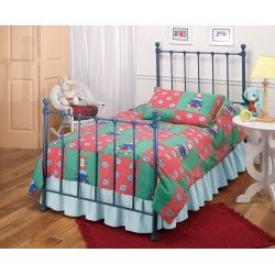 Hillsdale Furniture Blue Molly Bed Set - Twin With Suspension Frame and Trundle -... by Hillsdale Furniture