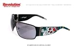 Ed Hardy - ED HARDY VINTAGE TATTOO BLACK LOVE KILLS SLOWLY SUNGLASSES