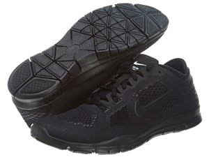 Nike Women's Free 5.0 TR Fit 4 Black/Black/Black Training Shoe 6 Women US