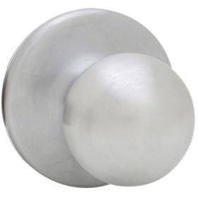 Click here to buy Kwikset Security Polo Dummy Knob, Satin Chrome #488P 26D CP by Kwikset.