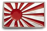 RISING SUN Belt Buckle Japan Retro Punk