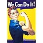 We Can Do It! (Rosie the Riveter) Poster Print by J. Howard Miller, 24x36