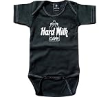 Rebel Ink Baby Infants' Hard Milk Cafi Short Sleeve Snapsuit Onesies