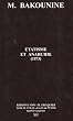 Etatisme et anarchie (1873) : Edition bilingue fran�ais-russe