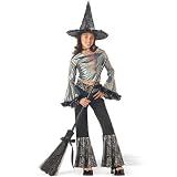 Child Small (6-8) - Hip Witch Costume with HAT (Broom not included)