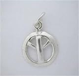 Sterling Silver * PEACE SIGN CHARM * Cute