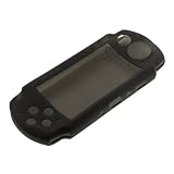 GTMax Black Soft Skin Silicone Case For Sony PlayStation Portable PSP 3000