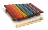 Product details for 8 Note Rainbow Student Xylophone by Trophy Music (Grover)