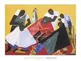 Barber Shop, 1946, Art Poster by Jacob Lawrence