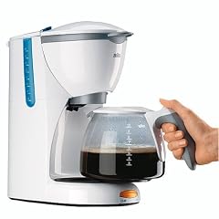 Braun AromaPassion KF 500 Kaffeemaschine weiß/grau