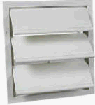 12x18 WHT Louver Quantity 6