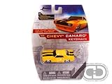 1969 Chey Camaro 1 64 Diecast KeyChain (Yellow Black) by Collectable Diecast