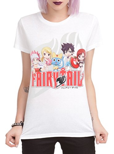 Fairy Tail Group Beach Girls T-Shirt 2XL