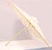 Japanese Paper Style Parasol, in Red and White