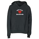 Sweatshirt Woman Black " Half Of My Costa Rica " Country
