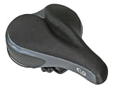 Sunlite Cloud-9, Bicycle Suspension Comfort Saddles, Comfort Gel Mens, Tri Color Lycra