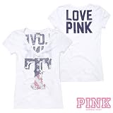 Texas Rangers Victoria's Secret PINK&Atilde;&macr;&Acirc;&iquest;&Acirc;&frac12; V-Neck Flag Tee