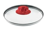 guzzini LATINA EASY COOK ガラスカバー 20cm レッド 2739.00-col.65