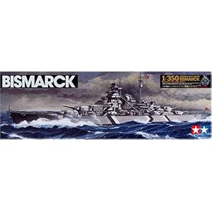 1 350 German Battleship Bismarck by