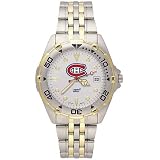 LogoArt Montreal Canadiens Men's Sterling Silver All-Star Watch