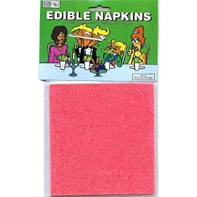 Edible Dinner Table Napkins - Disgustingly Real