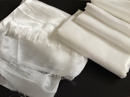 Traditional Tibetan Prayer Scarves Katas Lot of Eight
