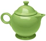 Homer Laughlin China Fiesta Shamrock Teapot 44 Oz.