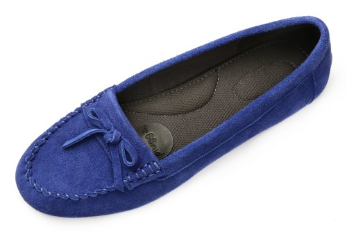pluggz Women's Suede Moccasin