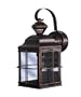 Heath Zenith SL-4144-AZ-A New England Carriage Style 150-Degree Motion Sensing Decorative Security Light, Antique Bronze