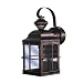 Heath/Zenith SL-4144-AZ-A New-England Carriage-Style 150-Degree Motion-Sensing Security Light, Antique Bronze
