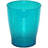 InterDesign Franklin Trash Can, Turquoise