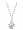 Made with Swarovski Elements® Clear Crystal .925 Sterling Silver Oval Shape 14
