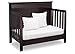 Serta Fall River 4-in-1 Convertible Baby Crib, Dark Chocolate