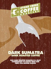 Kitchen: Dark Sumatra, 1 lb. Zip Lock Bag   Whole Bean