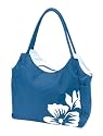 Shopper Strandtasche Flower blau