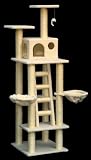 Pet Supplies : 72"S Cat Furniture Tree House Condo Scratcher