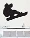 Vinyl Wall Art Decal Sticker #148 Extreme Sports Snow Boarder 45x32 Vinyl Wall Art Decal Sticker #148 Extreme Sports Snow Boarder 45x32