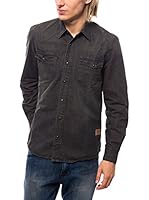BIAGGIO Camisa Hombre (Gris)