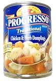 Goto Progresso Traditional Chicken & Herb Dumplings Soup 18.5 oz Details Progresso Traditional Chicken & Herb Dumplings Soup 18.5 oz