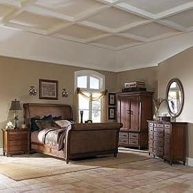 Casa Viejo 6-pc King Sleigh Bedroom Set by Costco