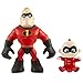 The Incredibles 2 Mr. Incredible & Jack-Jack Junior Supers Action Figure 2-Pack, Approximately 3