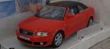 AUDI A4 CABRIOLET in RED SCALE 1/43