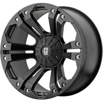 XD Series Monster XD778 Matte Black Wheel (18x9